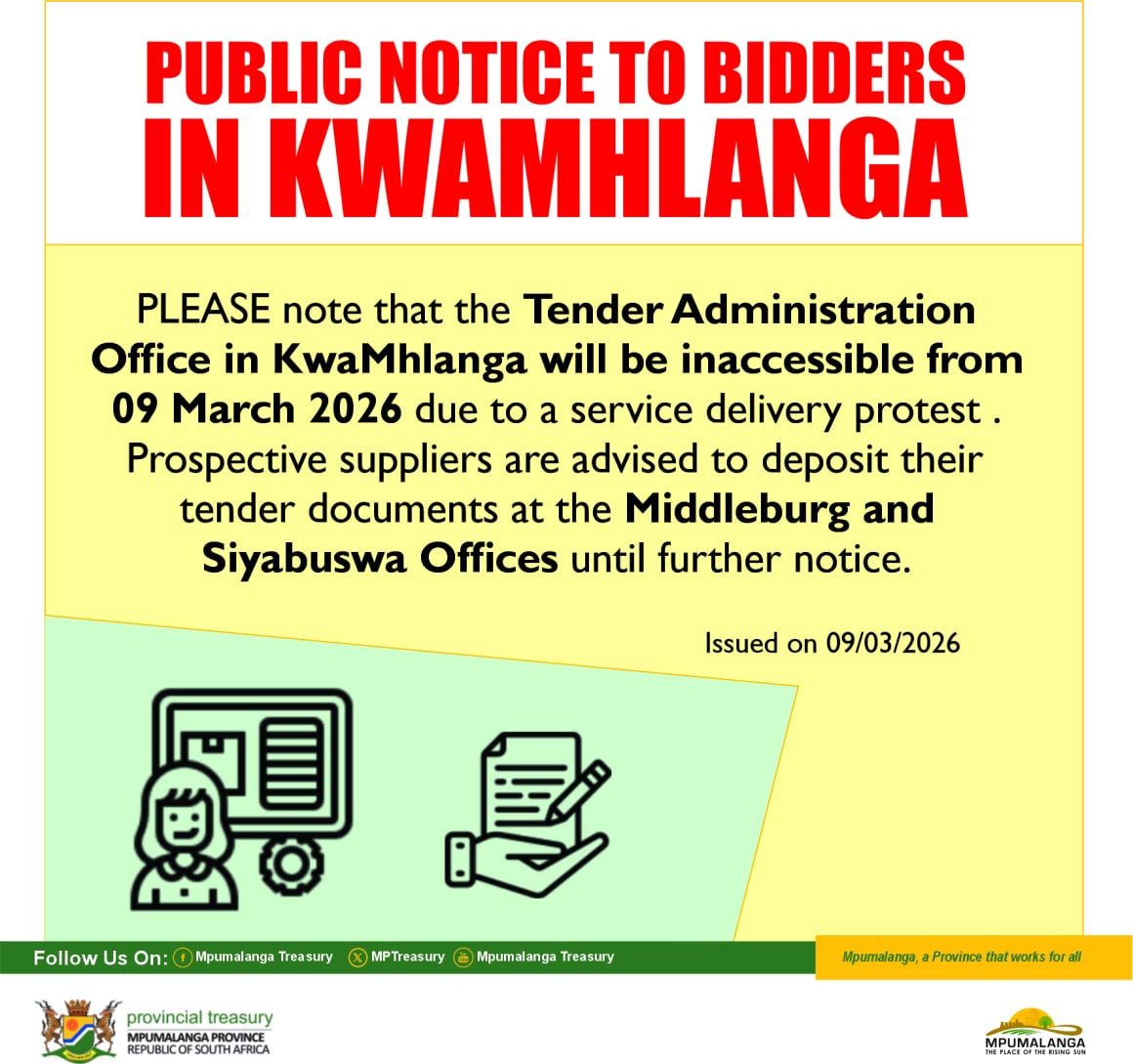 Disruption of services at KwaMhlanga Offices